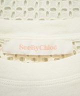 See By Chloe（シー　バイ　クロエ）Tシャツ・カットソー 白 サイズ:34(XXS位) レディース/2200717563197