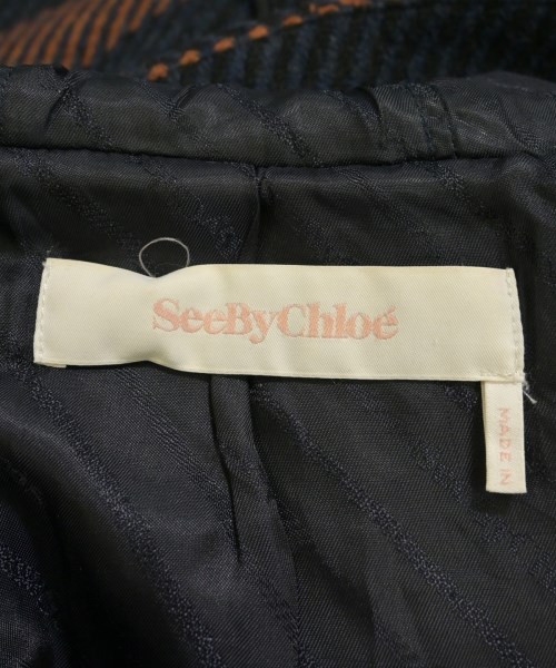 See By Chloe（シー　バイ　クロエ）ダッフルコート 茶 サイズ:36(XS位) レディース/2200722632017