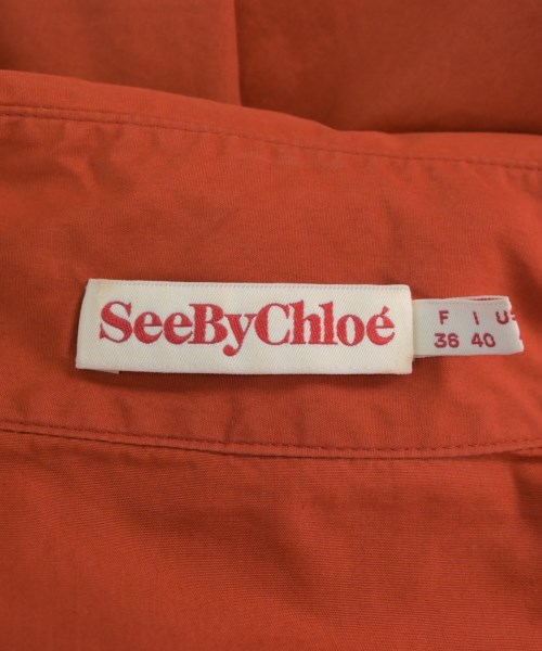 See By Chloe（シー　バイ　クロエ）ワンピース 赤 サイズ:40(M位) レディース/2200717438105