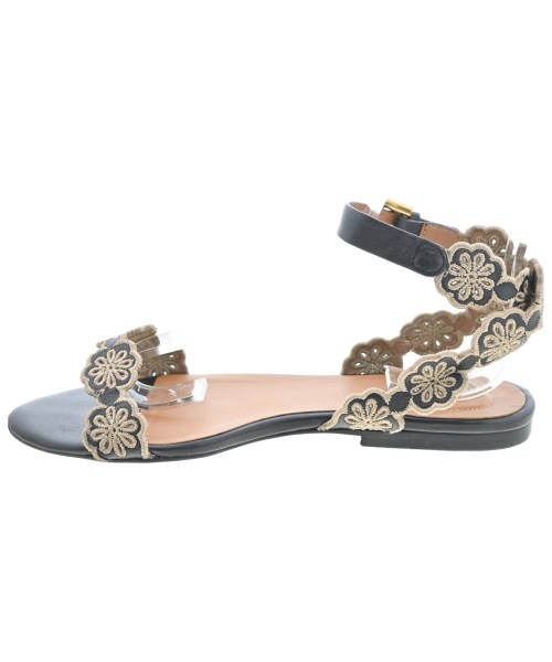 See By Chloe（シー　バイ　クロエ）サンダル 黒 サイズ:EU37 1/2(24cm位) レディース/2200721954189