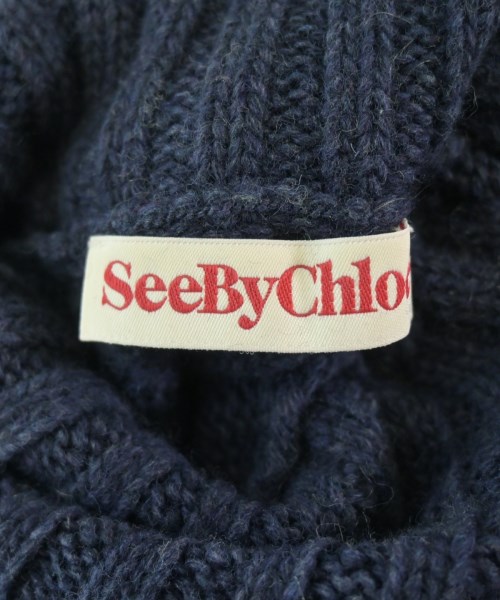 See By Chloe（シー　バイ　クロエ）ニット・セーター 紺 サイズ:38(S位) レディース/2200725135065