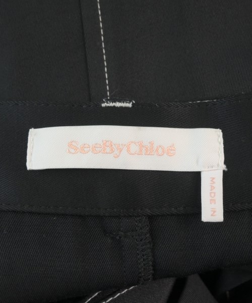 See By Chloe（シー　バイ　クロエ）ロング・マキシ丈スカート 黒 サイズ:38(M位) レディース/2200721940083