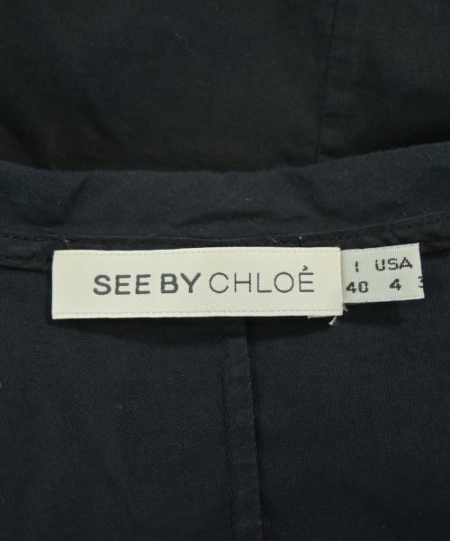 See By Chloe（シー　バイ　クロエ）ブラウス 紺 サイズ:40(M位) レディース/2200722623022