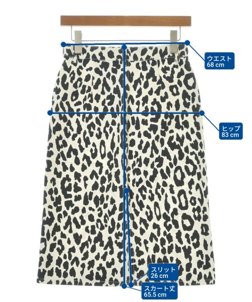 See By Chloe（シー　バイ　クロエ）ひざ丈スカート 白 サイズ:36(XS位) レディース/2200723181057