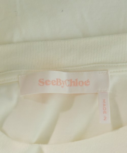 See By Chloe（シー　バイ　クロエ）ワンピース 白 サイズ:M レディース/2200723966081