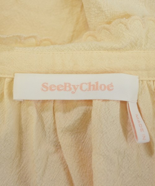 See By Chloe（シー　バイ　クロエ）ブラウス ベージュ サイズ:34(XXS位) レディース/2200723966111