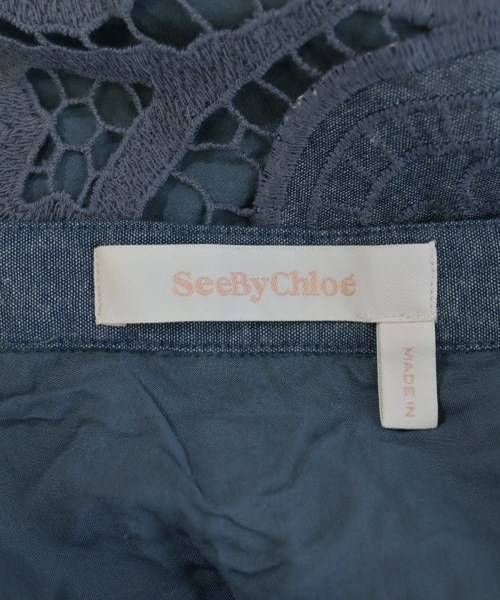 See By Chloe（シー　バイ　クロエ）ロング・マキシ丈スカート 青 サイズ:38(S位) レディース/2200723966289