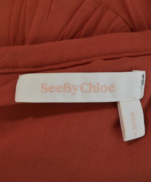 See By Chloe（シー　バイ　クロエ）ひざ丈スカート 茶 サイズ:38(S位) レディース/2200723966296