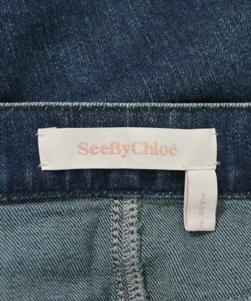See By Chloe（シー　バイ　クロエ）ロング・マキシ丈スカート 紺 サイズ:36(XS位) レディース/2200728371101