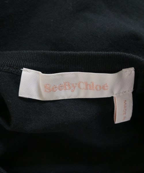 See By Chloe（シー　バイ　クロエ）Tシャツ・カットソー 黒 サイズ:XS レディース/2200682886277