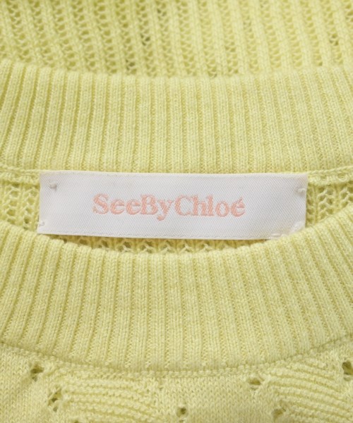 See By Chloe（シー　バイ　クロエ）ニット・セーター 黄 サイズ:XS レディース/2200682886406