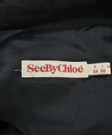 See By Chloe（シー　バイ　クロエ）カジュアルジャケット 黒 サイズ:38(S位) レディース/2200684225128
