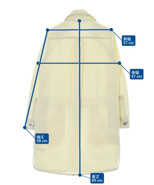See By Chloe（シー　バイ　クロエ）シャツワンピース 白 サイズ:36(XS位) レディース/2200684581101