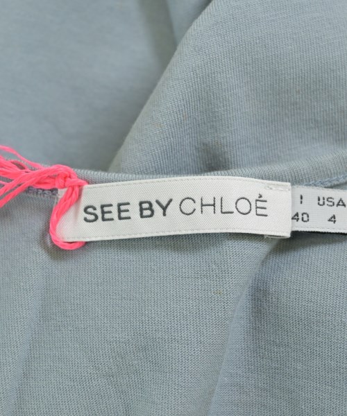 See By Chloe（シー　バイ　クロエ）ワンピース 青 サイズ:40(M位) レディース/2200685259030