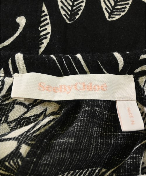 See By Chloe（シー　バイ　クロエ）クロップドパンツ 黒 サイズ:34(XXS位) レディース/2200685400098