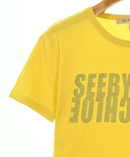 See By Chloe（シー　バイ　クロエ）Tシャツ・カットソー 黄 サイズ:40(M位) レディース/2200681066083