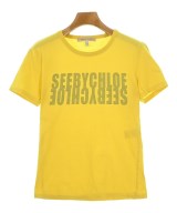 See By Chloe（シー　バイ　クロエ）Tシャツ・カットソー 黄 サイズ:40(M位) レディース/2200681066083