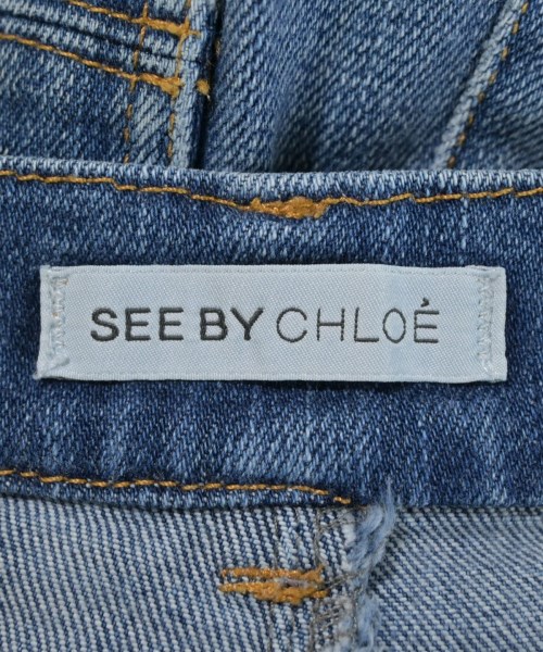 See By Chloe（シー　バイ　クロエ）デニムパンツ 青 サイズ:38(S位) レディース/2200686263043