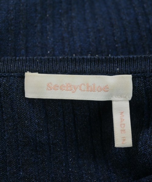 See By Chloe（シー　バイ　クロエ）ニット・セーター 紺 サイズ:S レディース/2200687318247