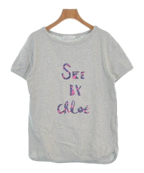 See By Chloe(シー　バイ　クロエ)Tシャツ・カットソー グレー サイズ:38(S位)/2200669457049