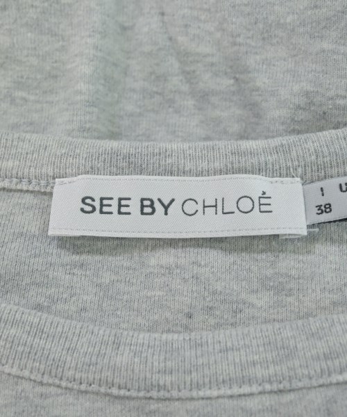 See By Chloe（シー　バイ　クロエ）Tシャツ・カットソー グレー サイズ:38(S位) レディース/2200669457049