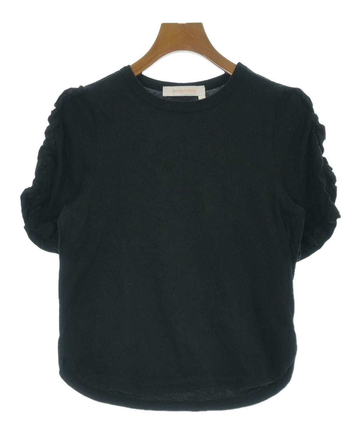 See By Chloe（シー バイ クロエ）Tシャツ・カットソー 黒 サイズ:XS
