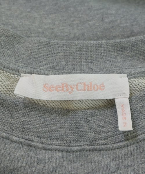 See By Chloe（シー　バイ　クロエ）スウェット グレー サイズ:XS レディース/2200669457070