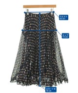 See By Chloe（シー　バイ　クロエ）ロング・マキシ丈スカート 黒 サイズ:34(XXS位) レディース/2200688745059