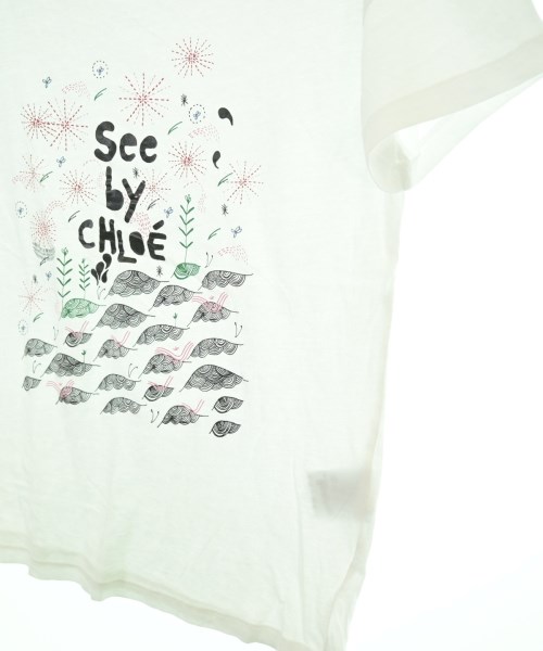 See By Chloe（シー　バイ　クロエ）Tシャツ・カットソー 白 サイズ:40(M位) レディース/2200688373078