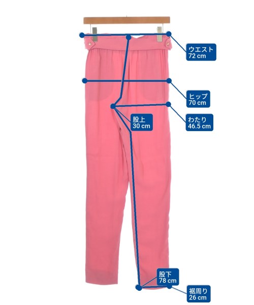 See By Chloe（シー　バイ　クロエ）スラックス ピンク サイズ:34(XXS位) レディース/2200691531038