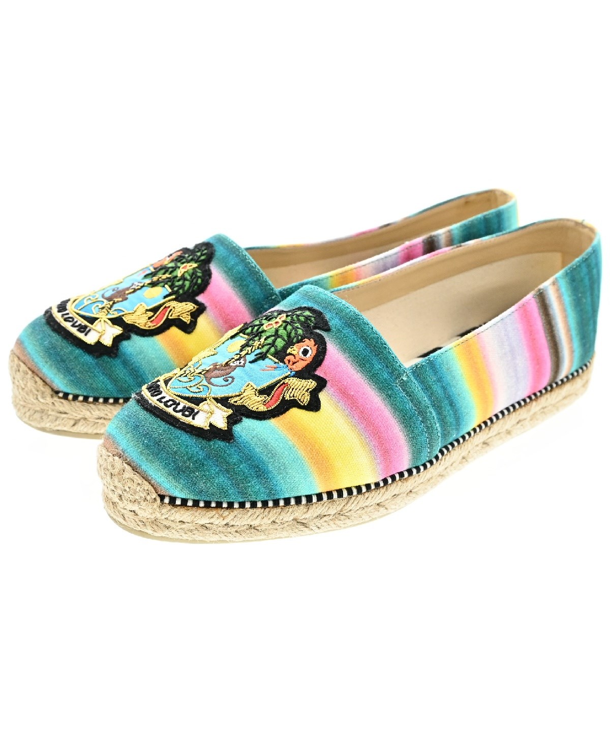 Christian Louboutin（クリスチャンルブタン）エスパドリーユ 緑