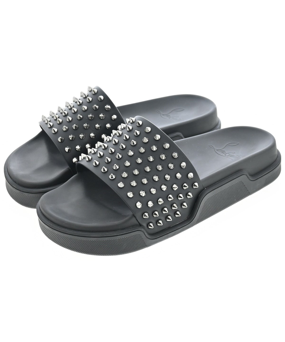 Christian Louboutin（クリスチャンルブタン）サンダル 黒 サイズ:EU40