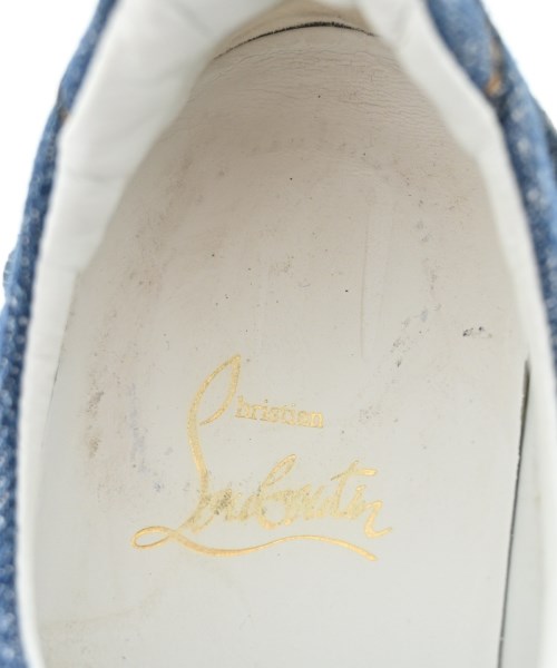 Christian Louboutin（クリスチャンルブタン）スニーカー 青 サイズ:EU35 1/2(22cm位) レディース/2200627983030