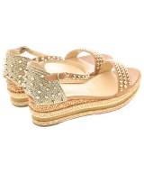 Christian Louboutin（クリスチャンルブタン）サンダル 茶 サイズ:EU37(23.5cm位) レディース/2200641363047