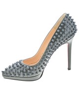 Christian Louboutin（クリスチャンルブタン）パンプス グレー サイズ:35 1/2(22cm位) レディース/2200640116156