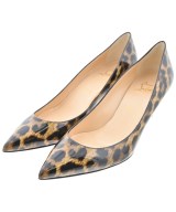 Christian Louboutin（クリスチャンルブタン）パンプス 茶 サイズ:EU39(25.5cm位) レディース/2200619948849