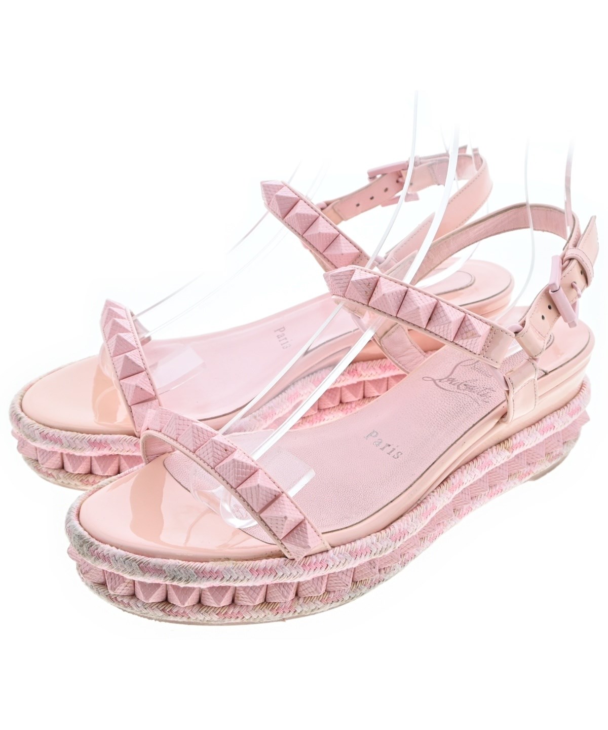 Christian Louboutin（クリスチャンルブタン）サンダル ピンク サイズ