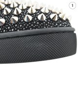 Christian Louboutin（クリスチャンルブタン）スニーカー 黒 サイズ:EU41(26cm位) メンズ/2200630220481