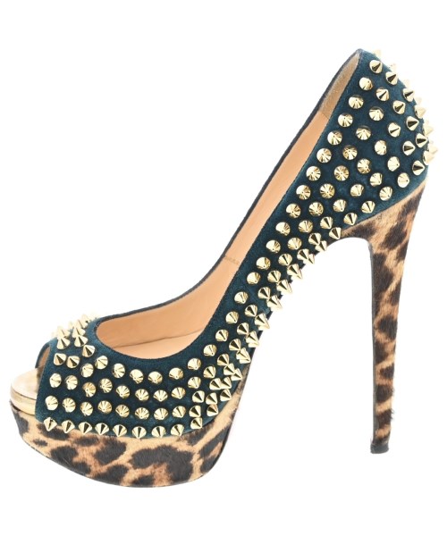 Christian Louboutin（クリスチャンルブタン）パンプス 紺 サイズ:EU36(22.5cm位) レディース/2200605995680