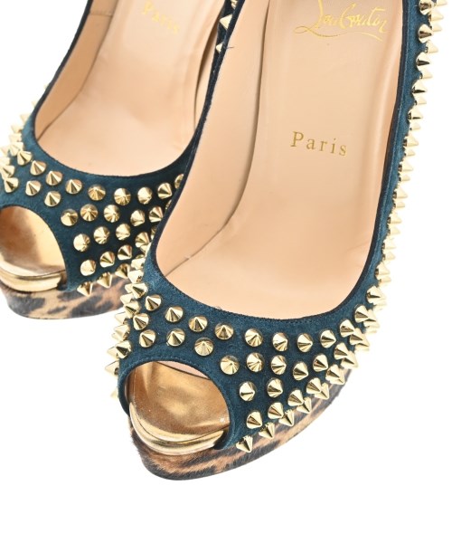 Christian Louboutin（クリスチャンルブタン）パンプス 紺 サイズ:EU36(22.5cm位) レディース/2200605995680