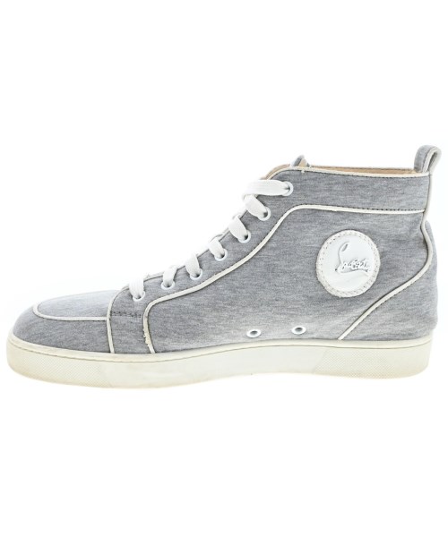 Christian Louboutin（クリスチャンルブタン）スニーカー グレー サイズ:42 1/2(27cm位) メンズ/2200610853081