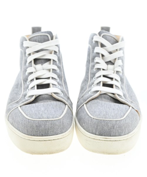Christian Louboutin（クリスチャンルブタン）スニーカー グレー サイズ:42 1/2(27cm位) メンズ/2200610853081