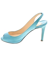 Christian Louboutin（クリスチャンルブタン）サンダル 青 サイズ:EU35 1/2(22cm位) レディース/2200609539033