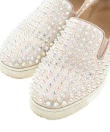 Christian Louboutin（クリスチャンルブタン）スニーカー ベージュ サイズ:EU35 1/2(22cm位) レディース/2200613855013