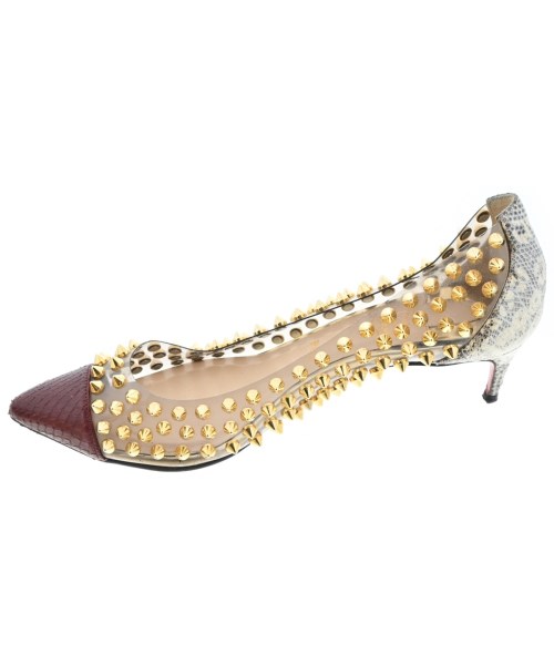 Christian Louboutin（クリスチャンルブタン）パンプス ゴールド サイズ:EU35 1/2(22cm位) レディース/2200617812616