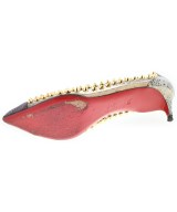 Christian Louboutin（クリスチャンルブタン）パンプス ゴールド サイズ:EU35 1/2(22cm位) レディース/2200617812616