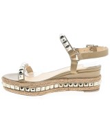 Christian Louboutin（クリスチャンルブタン）サンダル ベージュ サイズ:EU35(21.5cm位) レディース/2200605317215