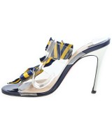Christian Louboutin（クリスチャンルブタン）サンダル 青 サイズ:EU35 1/2(22cm位) レディース/2200682169035