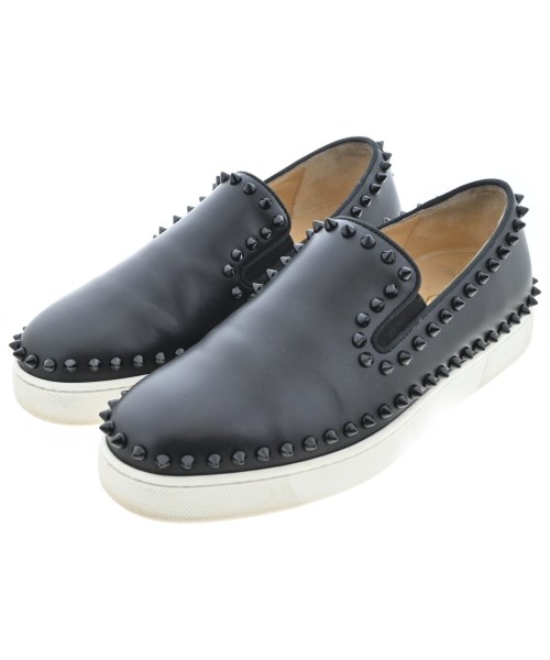 Christian Louboutin(クリスチャンルブタン)スニーカー 黒 サイズ:EU37(23.5cm位)/2200696076046