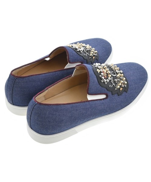 Christian Louboutin（クリスチャンルブタン）スニーカー 紺 サイズ:EU41(26cm位) メンズ/2200698243422